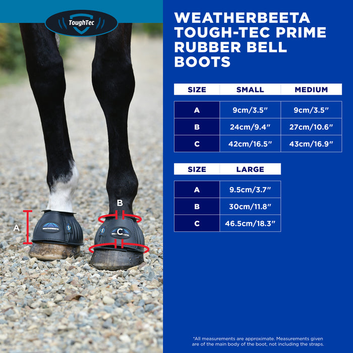 Weatherbeeta Tough-Tec Prime Rubber Bell Boots