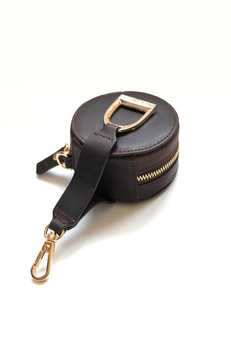 Oakbark & Chrome - Stirrup Accessory Keeper in Havana