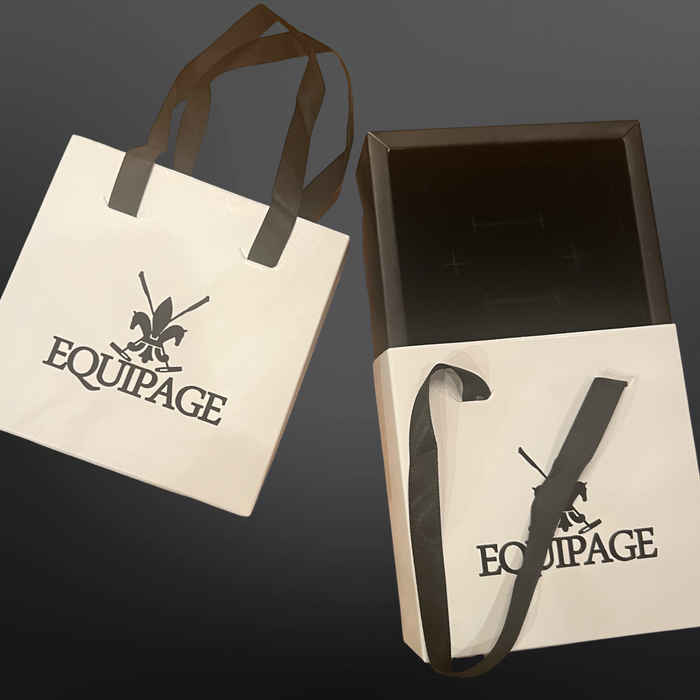 Westrian International - Sterling Silver English Equestrian Stirrup Leathers Earrings