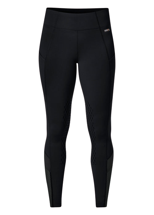 Kerrits Women's Free Style Knee Patch Horse Riding Tights - Black