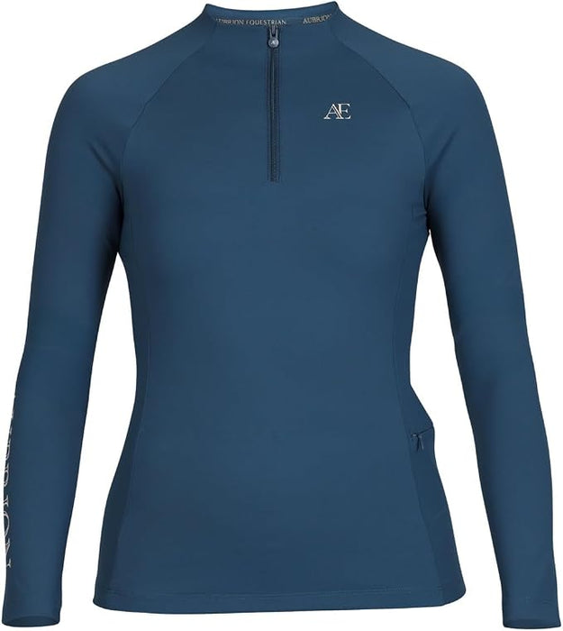 Aubrion Equestrian Winter Long Sleeve Base Layer- Ladies