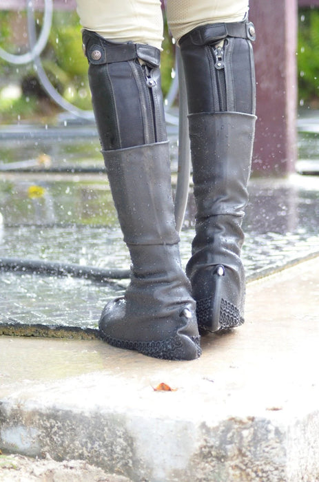 Equiparent Riding Boot Waterproof No Slip Zip Up Silicone Cover