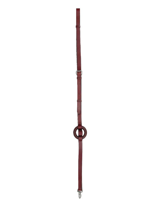 Kincade Rubber Ring Side Reins- Brown