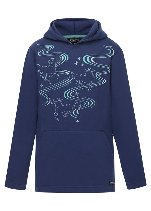 Kerrits Kids Ride the Wind Fleece Hoodie