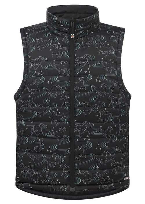 Kerrits Kids Ride the Wind Reversible Quilted Riding Vest