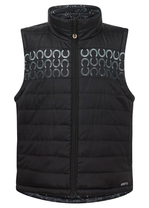 Kerrits Kids Ride the Wind Reversible Quilted Riding Vest