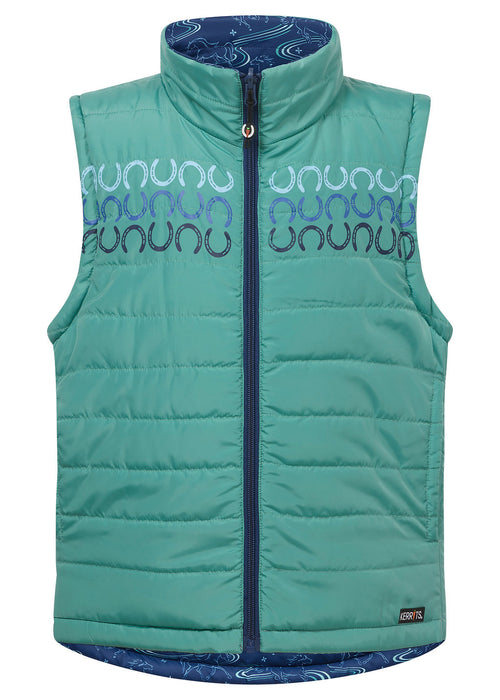 Kerrits Kids Ride the Wind Reversible Quilted Riding Vest