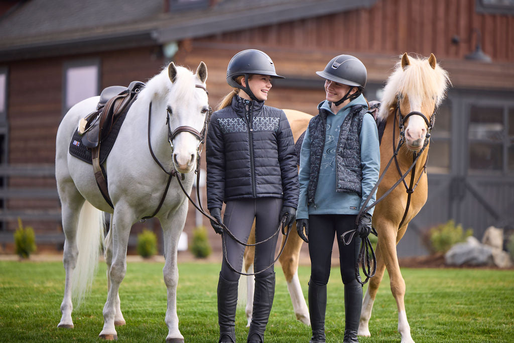 Kerrits Kids Ride the Wind Reversible Quilted Riding Jacket