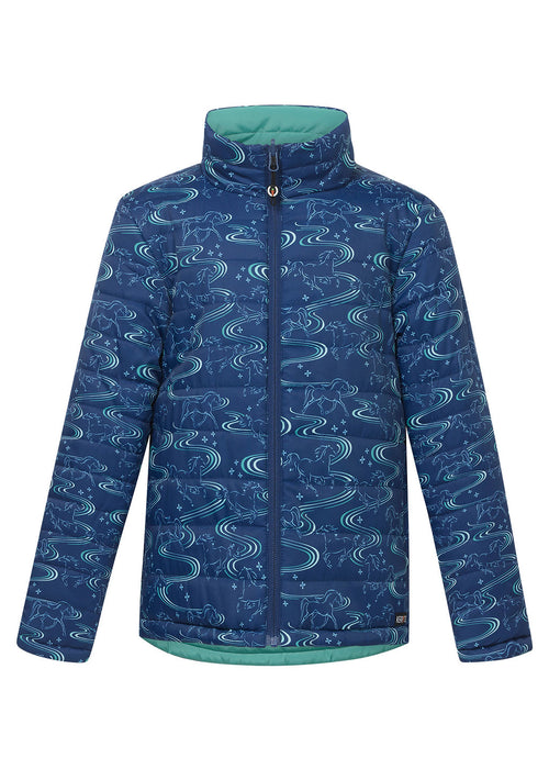 Kerrits Kids Ride the Wind Reversible Quilted Riding Jacket