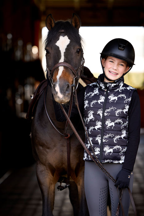 Kerrits®  Pony Parade Reversible Quilted Riding Vest - Youth