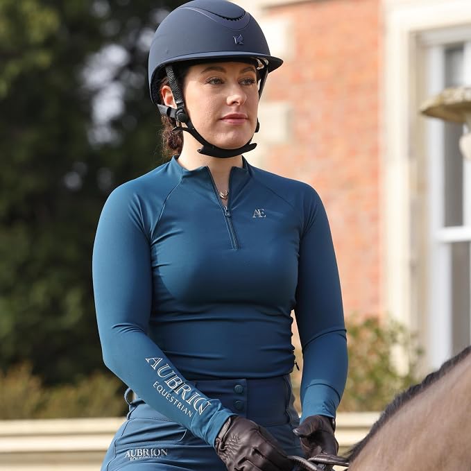 Aubrion Equestrian Winter Long Sleeve Base Layer- Ladies