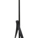 A black riding crop with a rectangular head, a wrist strap, and a textured grip, shown against a plain white background.