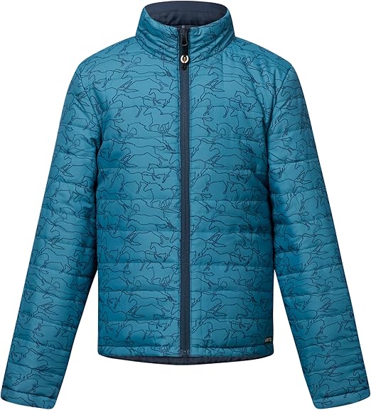 Kerrits Kids Round Up Reversible Quilted Jacket