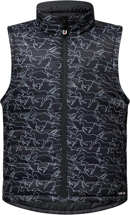 Kerrits Kids Round Up Reversible Quilted Vest