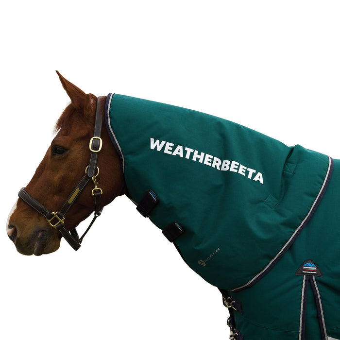 WeatherBeeta ComFiTec Plus Dynamic Turnout Neck Cover 0G, Forest Green/Navy