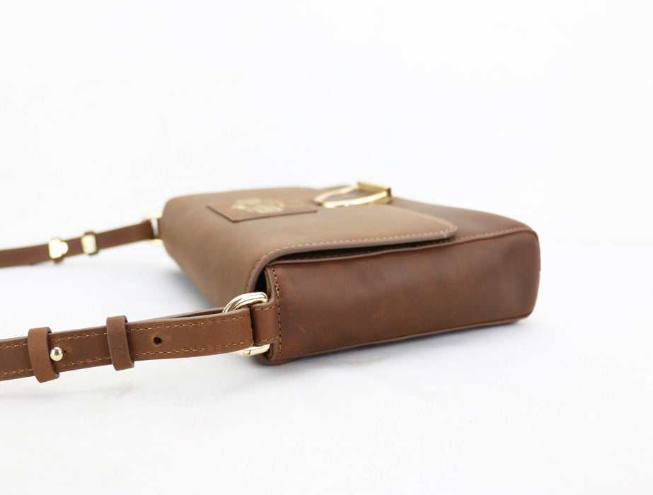 Oakbark & Chrome - Shoulder Bag In Brindle