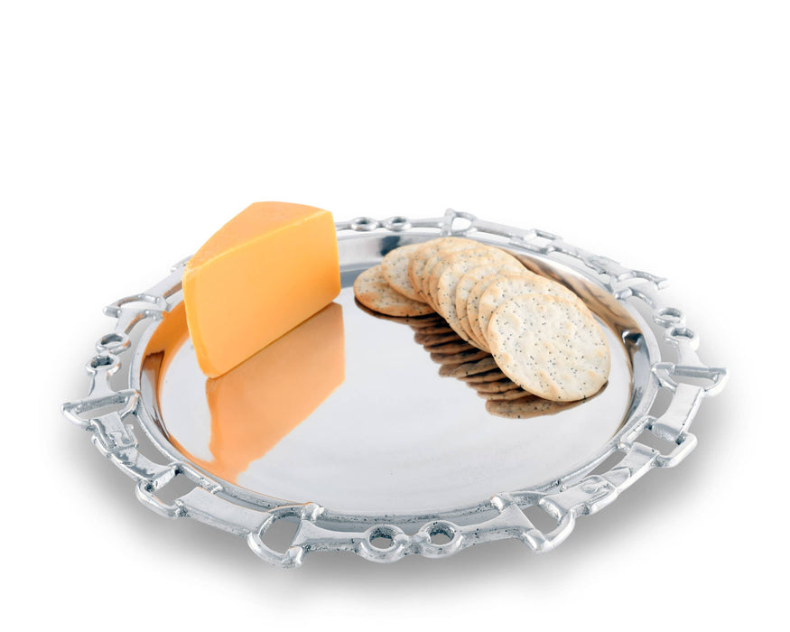 Arthur Court - Equestrian Round Tray 12