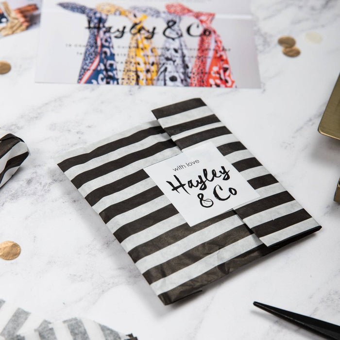 Hayley & Co - Top Dog Silver Paw Print Earrings