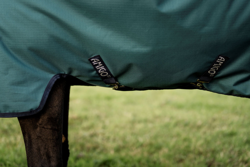 Amigo® Ripstop 900D Turnout 200g Dynasty Green/Navy & Silver
