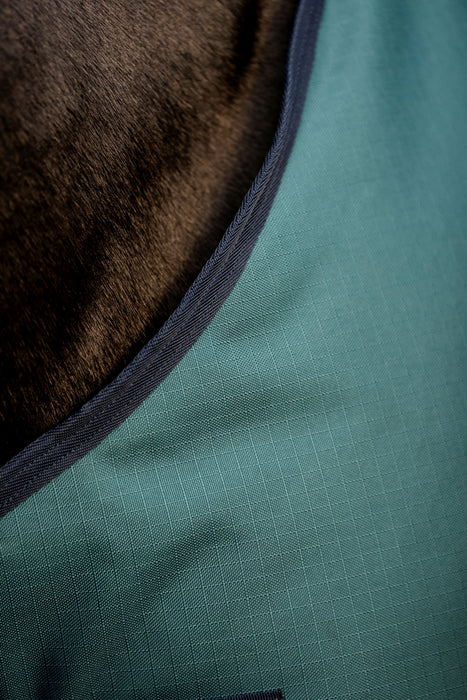 Amigo® Ripstop 900D Turnout 200g Dynasty Green/Navy & Silver