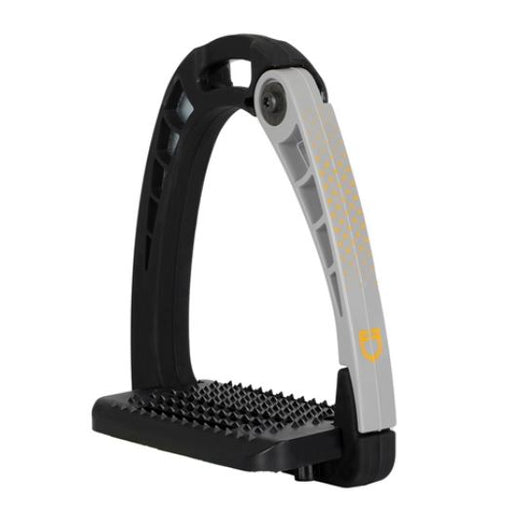 Black and Grey Acavallo Polypro Junior Safety Stirrups