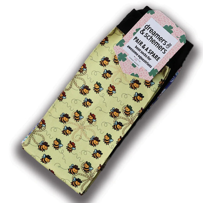Dreamers & Schemers Pair and A Spare Boot Socks
