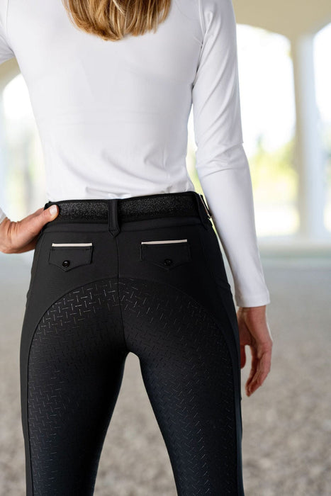 Free Ride Black Lux | Full Seat Breech (Zip-Up)