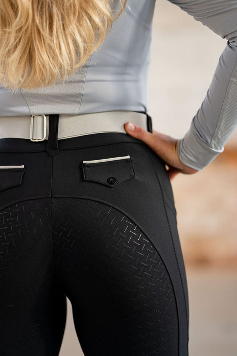 Free Ride Black Lux | Full Seat Breech (Zip-Up)