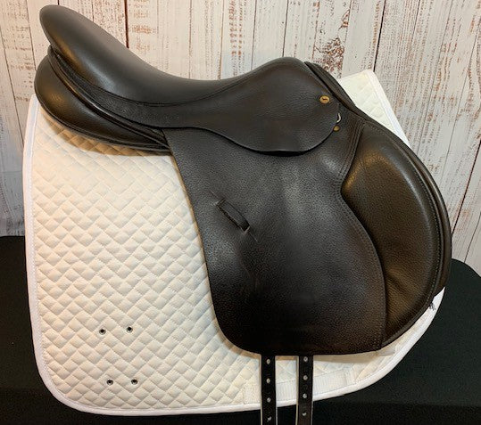 Used Black Country Tex Eventer Saddle - 17.5" Medium Tree - New Billets & Flock