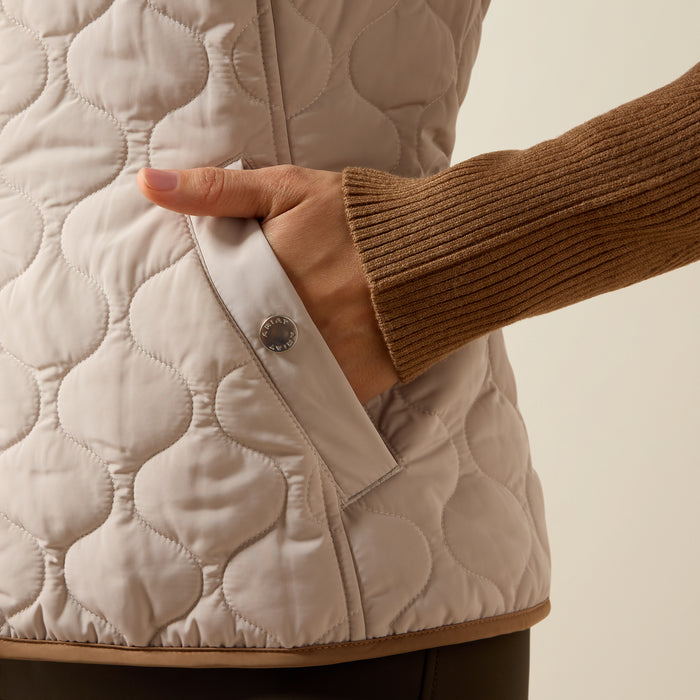 Ariat® Ashley 2.0 Insulated Vest- Ladies- Chateau Grey