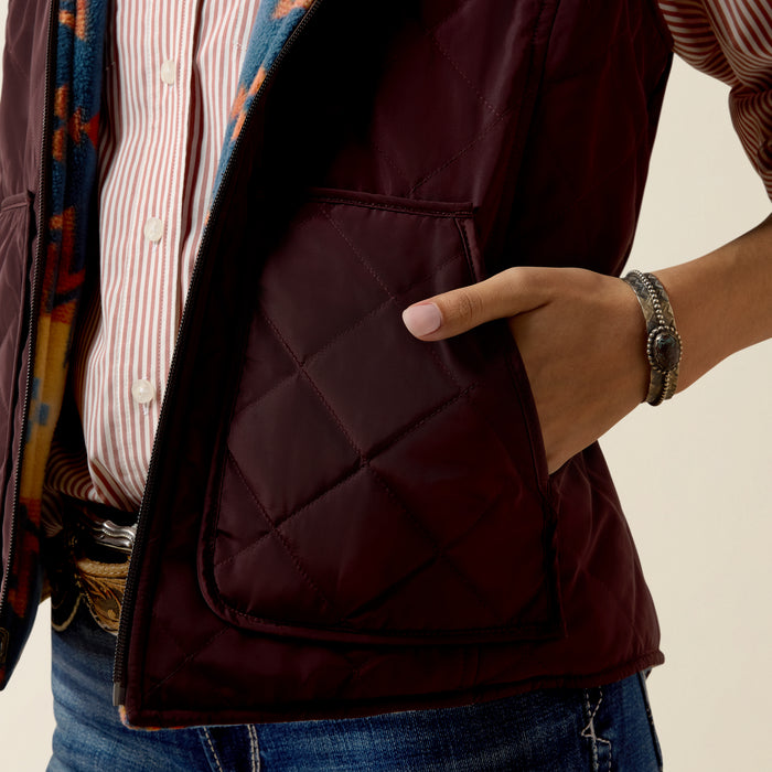 Ariat® Dilon 2.0 Reversible Insulated Vest - Ladies