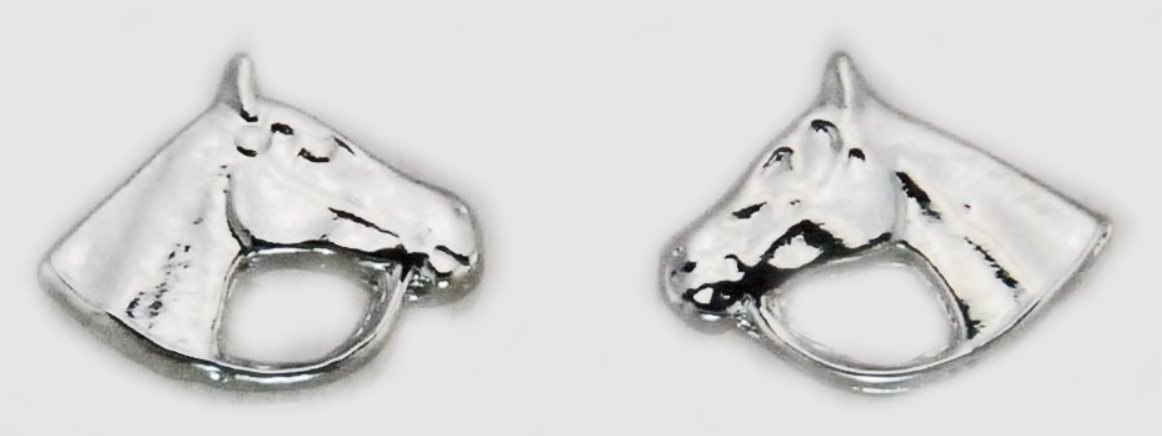 The Finishing Touch Horsehead Earrings