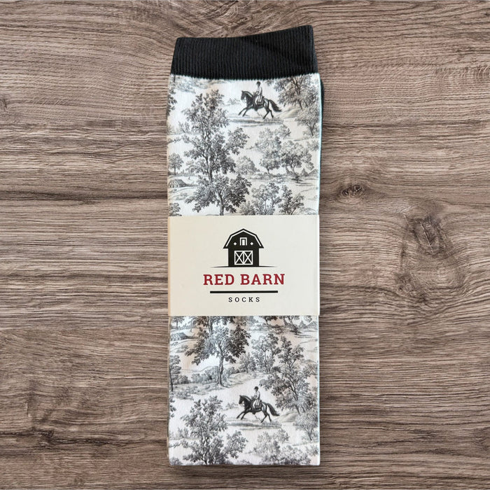 Red Barn Boot Sock Countryside Canter