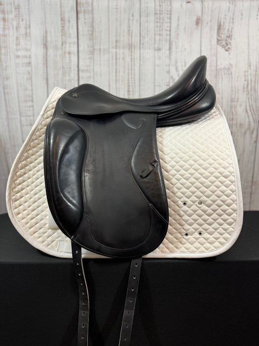 Used 2007 18" Prestige Optimax Dressage Saddle
