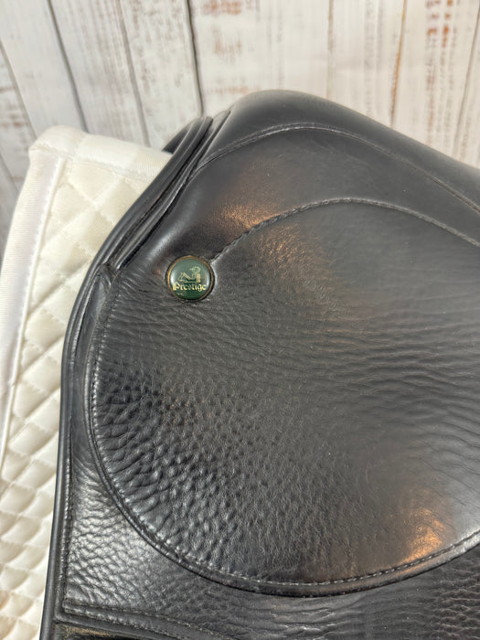 Used 2007 18" Prestige Optimax Dressage Saddle