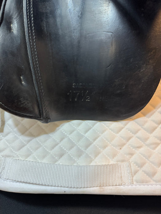 Used International Saddlery Dressage Saddle - 17.5" Medium Tree