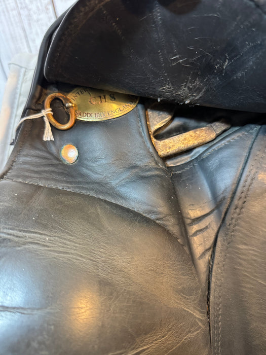 Used International Saddlery Dressage Saddle - 17.5" Medium Tree