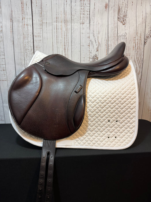 Used Stellar Monoflap Jump Saddle - 18" Medium Tree