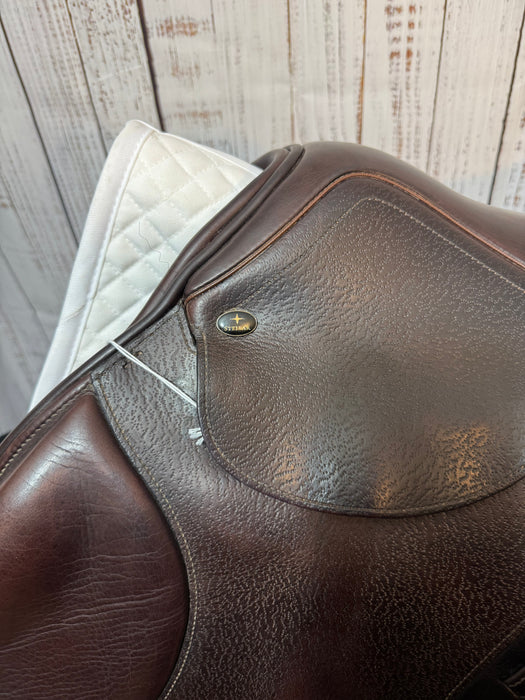 Used Stellar Monoflap Jump Saddle - 18" Medium Tree