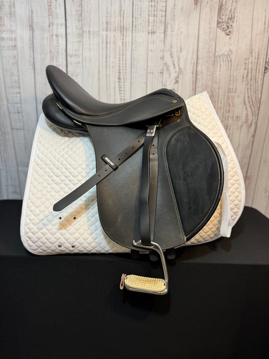 Used Wintec All Purpose Saddle - 17" Adjustable Tree