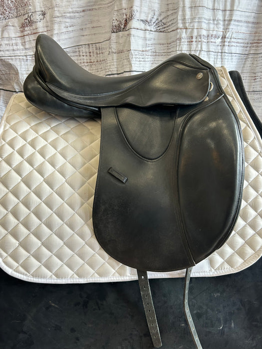 Used Marcel Toulouse Diana Pro Dressage Saddle- 17.0"