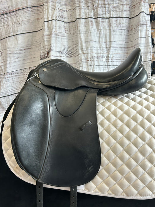 Used Marcel Toulouse Diana Pro Dressage Saddle- 17.0"