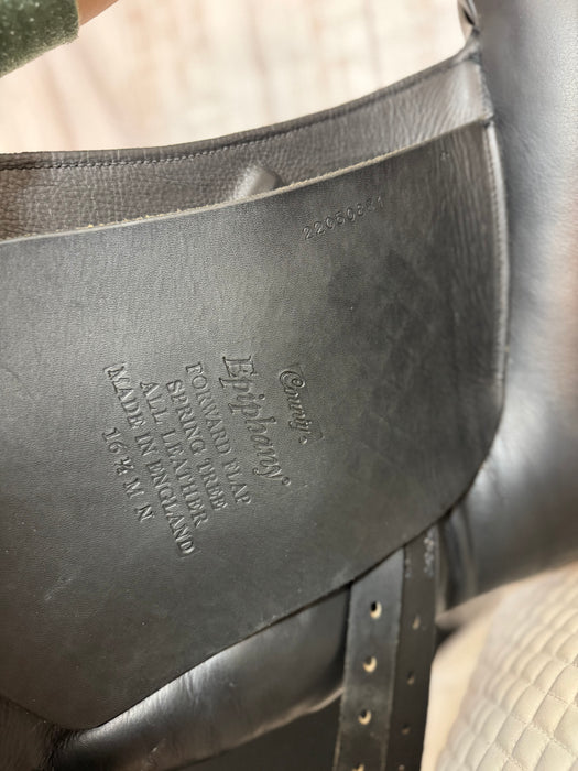 2022 16.5" County Epiphany dressage saddle