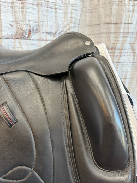 Used 17" Custom Dressage Saddle