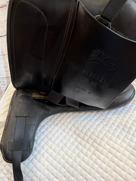 Used 17" Custom Dressage Saddle