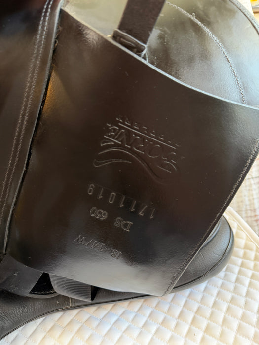 Used 17" Custom Dressage Saddle