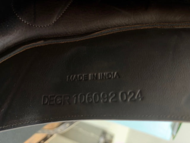 Used 18" Collegiate Monoflap Jump Saddle with Adjustable Tree