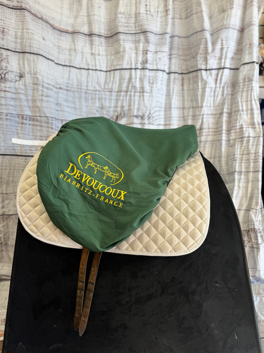 USED 18" Devoucoux Chiberta Monoflap Saddle