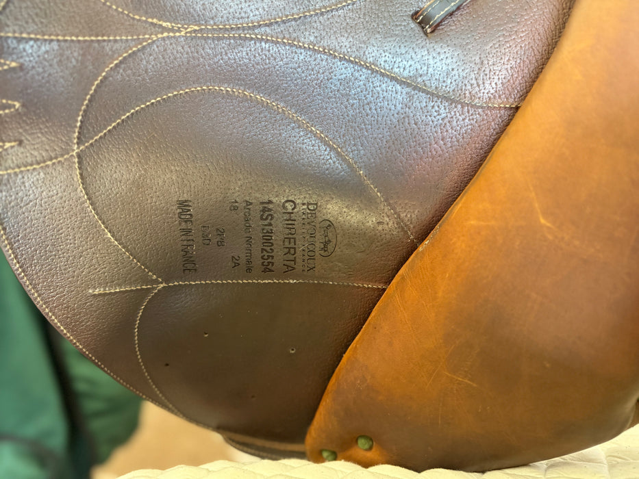 USED 18" Devoucoux Chiberta Monoflap Saddle
