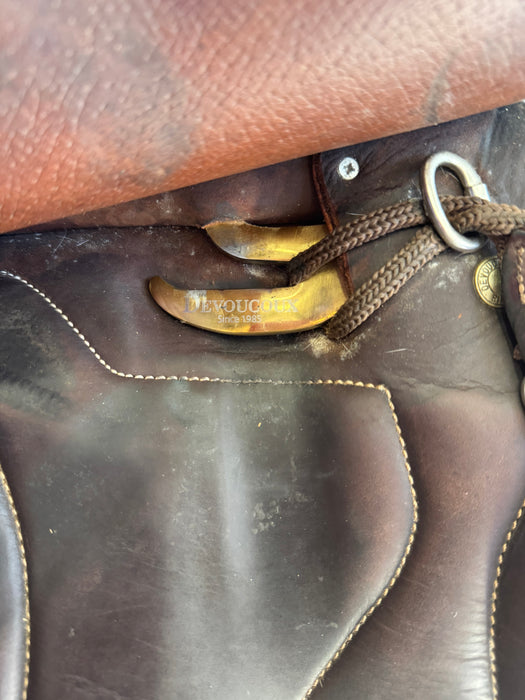 USED 18" Devoucoux Chiberta Monoflap Saddle